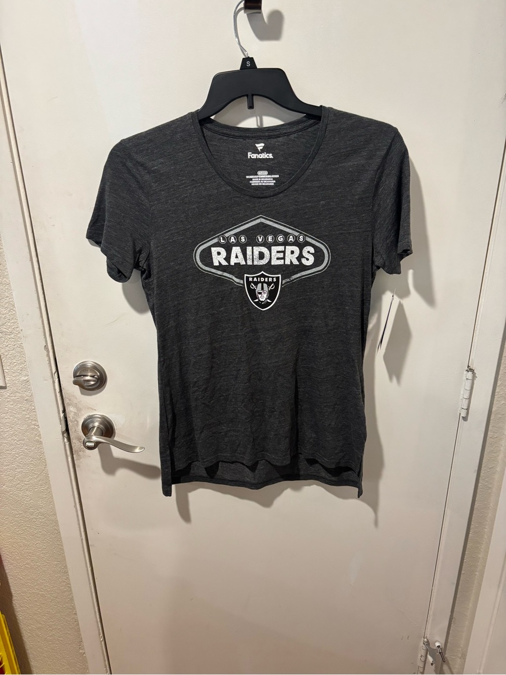 Fanatics Las Vegas Raiders Black Short Sleeve Tee